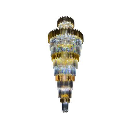 lamp gantung hias crystal nuansa mewah